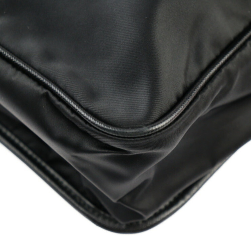PRADA Prada shoulder bag VA0770 nylon leather black silver hardware messenger - Picture 5 of 8